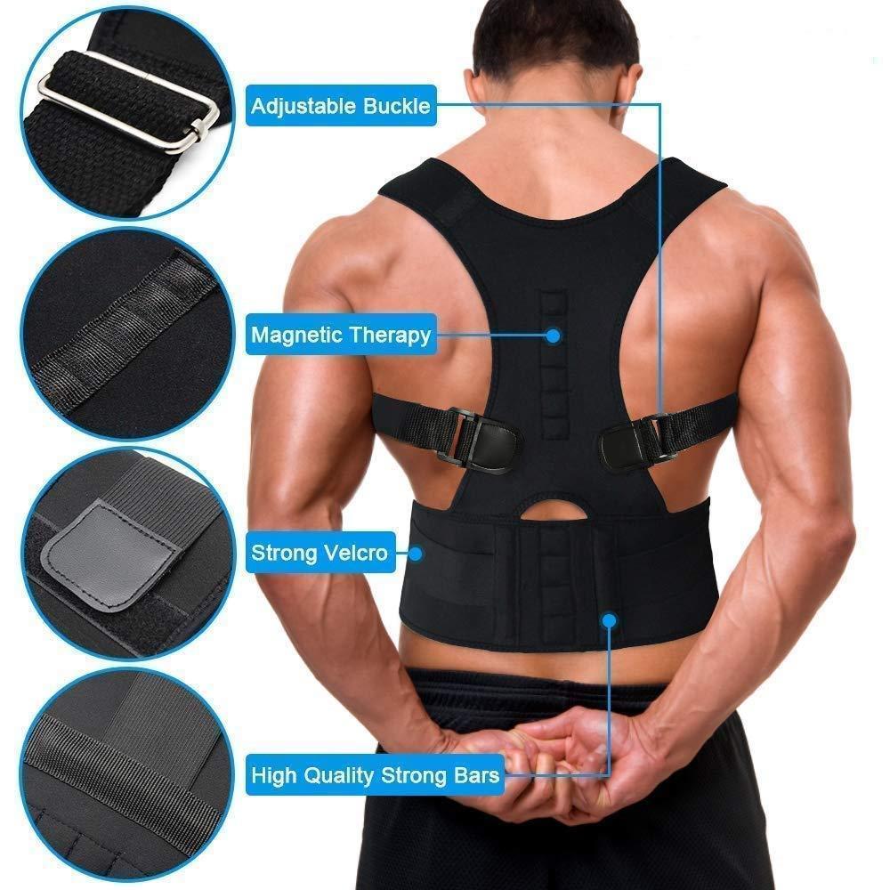 Premium Posture Corrector Shoulder Back Support Belt for Men and Women